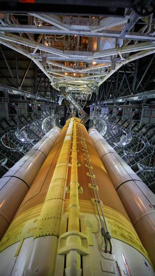 NASA’s Mega Moon Rocket Passes Key Review for Artemis I Mission