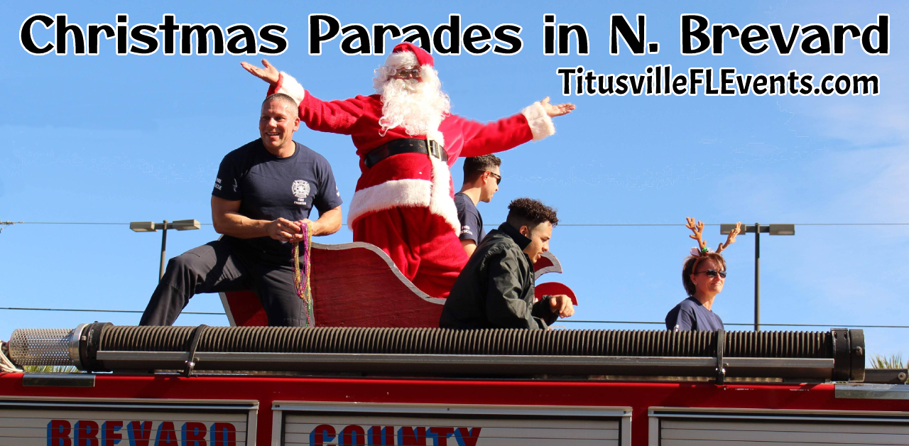 Christmas Parade Schedule for North Brevard