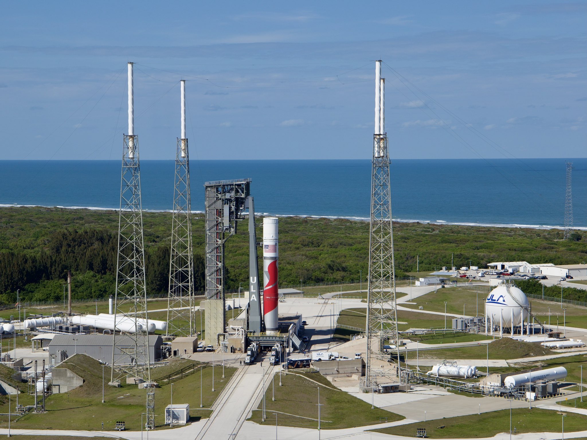 ULA’s new rocket Vulcan starts testing at SLC-41