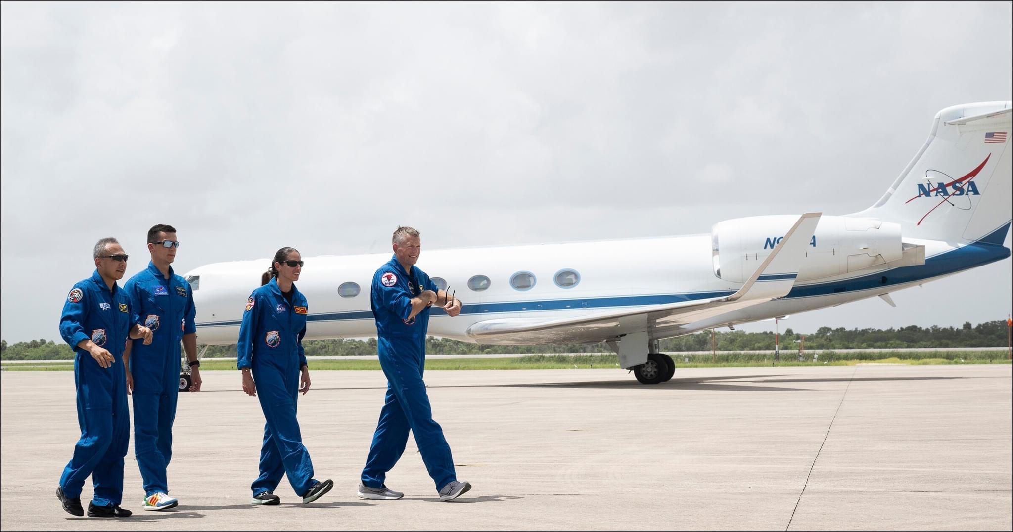 NASA’s SpaceX Crew-7 Lands at KSC, Launching on Friday