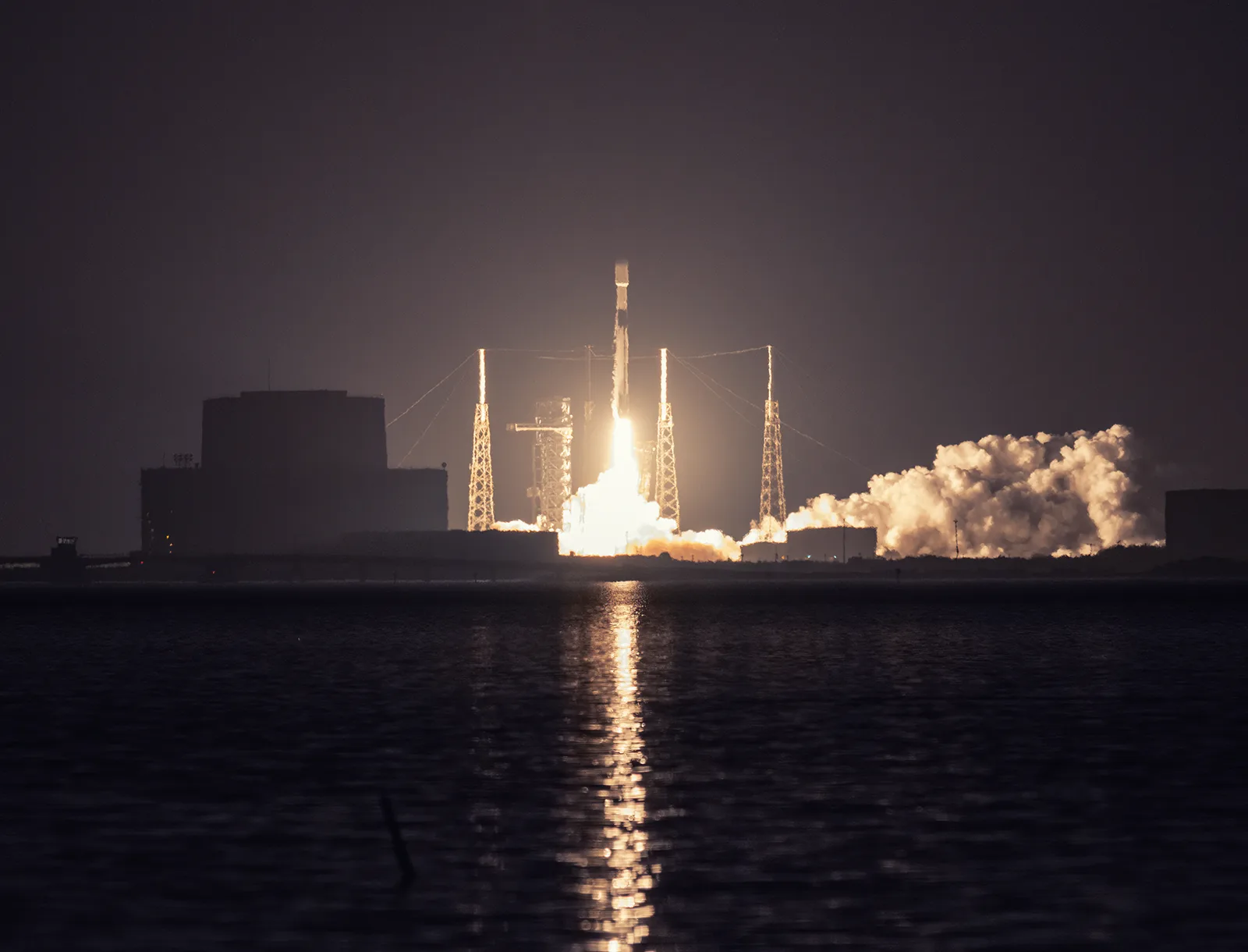 SpaceX Launches Ovzon-3 From Cape Canaveral