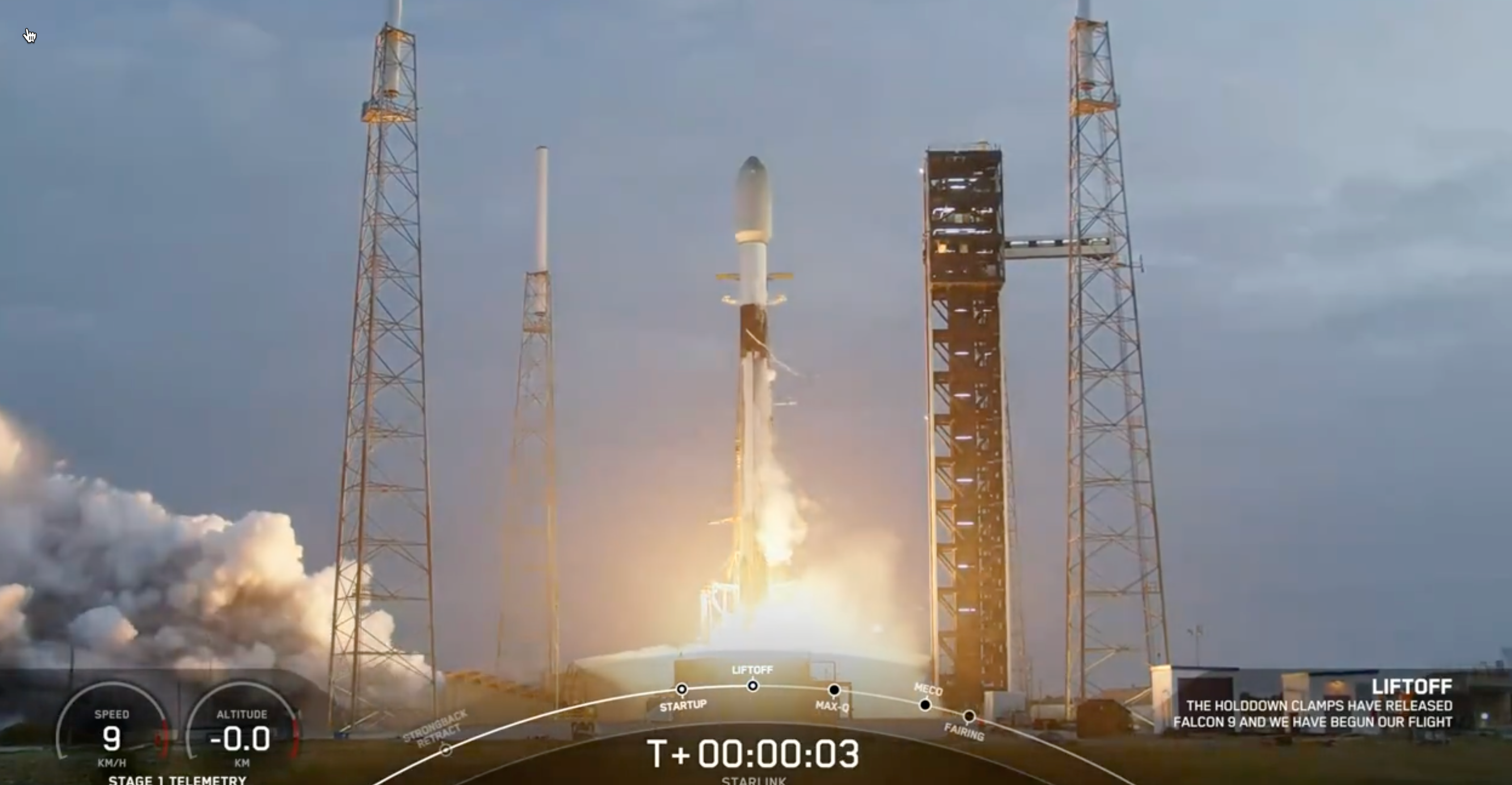 SpaceX Launches Starlink 6-46 Monday Evening