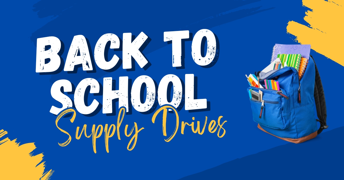 Back-to-School Supply Drives Offer Resources, Fun for Families
