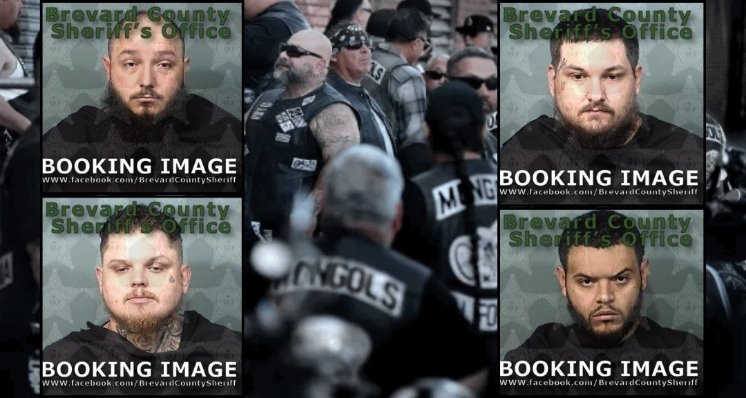 Four Arrested Following Violent Clash Between Motorcycle Gangs in Titusville