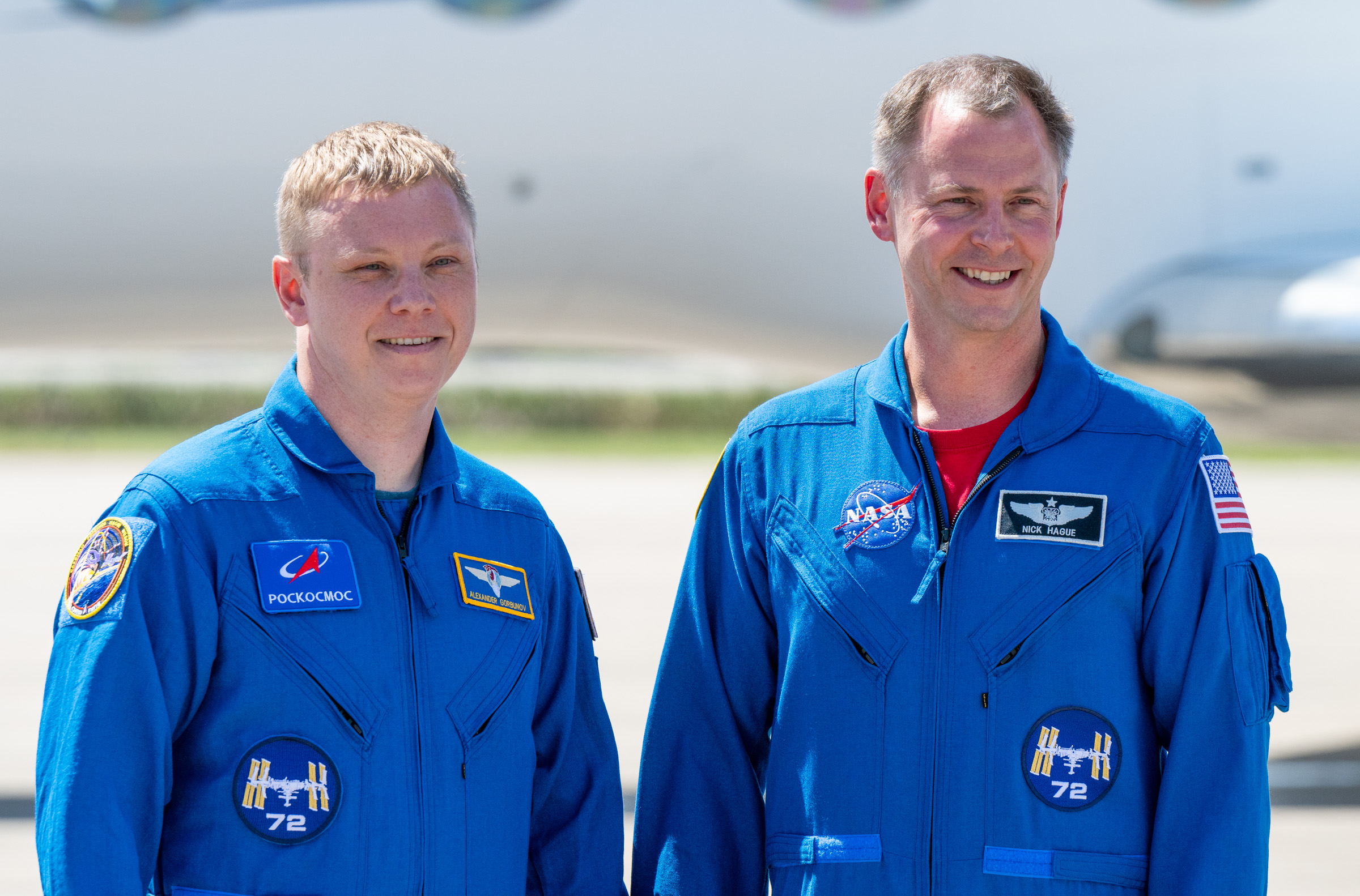 Crew 9 Astronauts Arrive At Kennedy Space Center