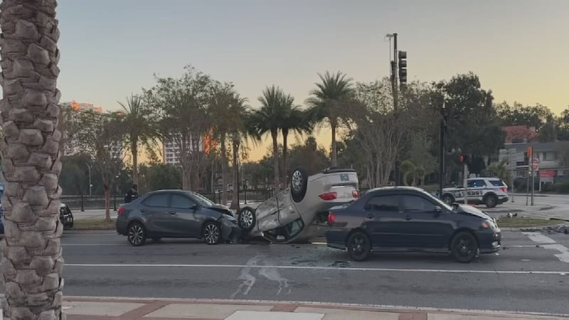 Titusville Felony Suspect Involved in High-Speed Chase and Rollover Crash in Orlando