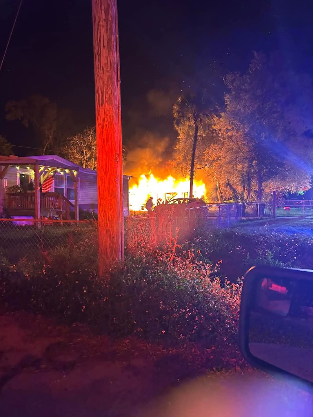 BCFR Responds to Overnight Mobile Home Fire in Mims