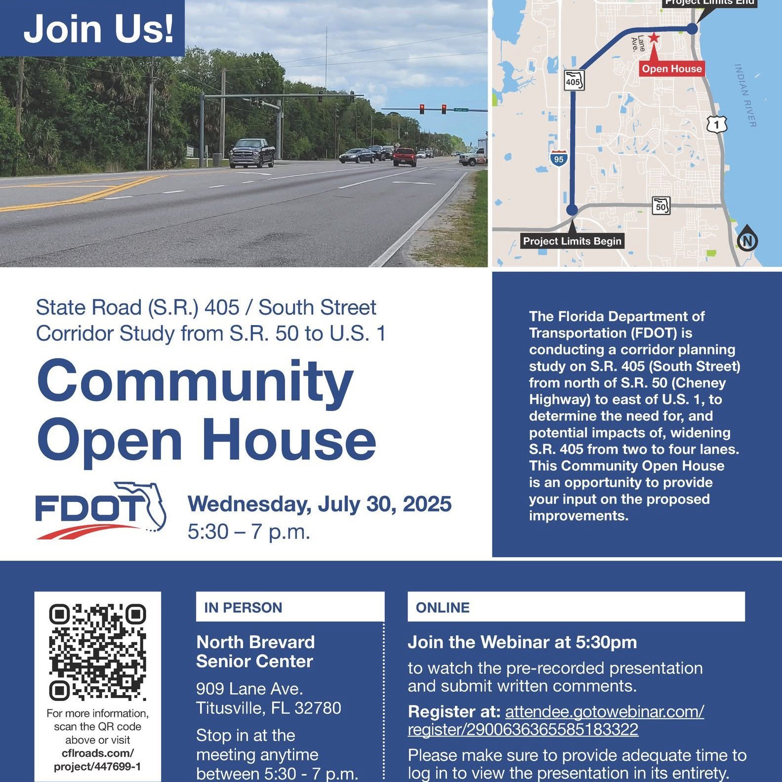 FDOT Invites Community to Input on South Street Corridor Study