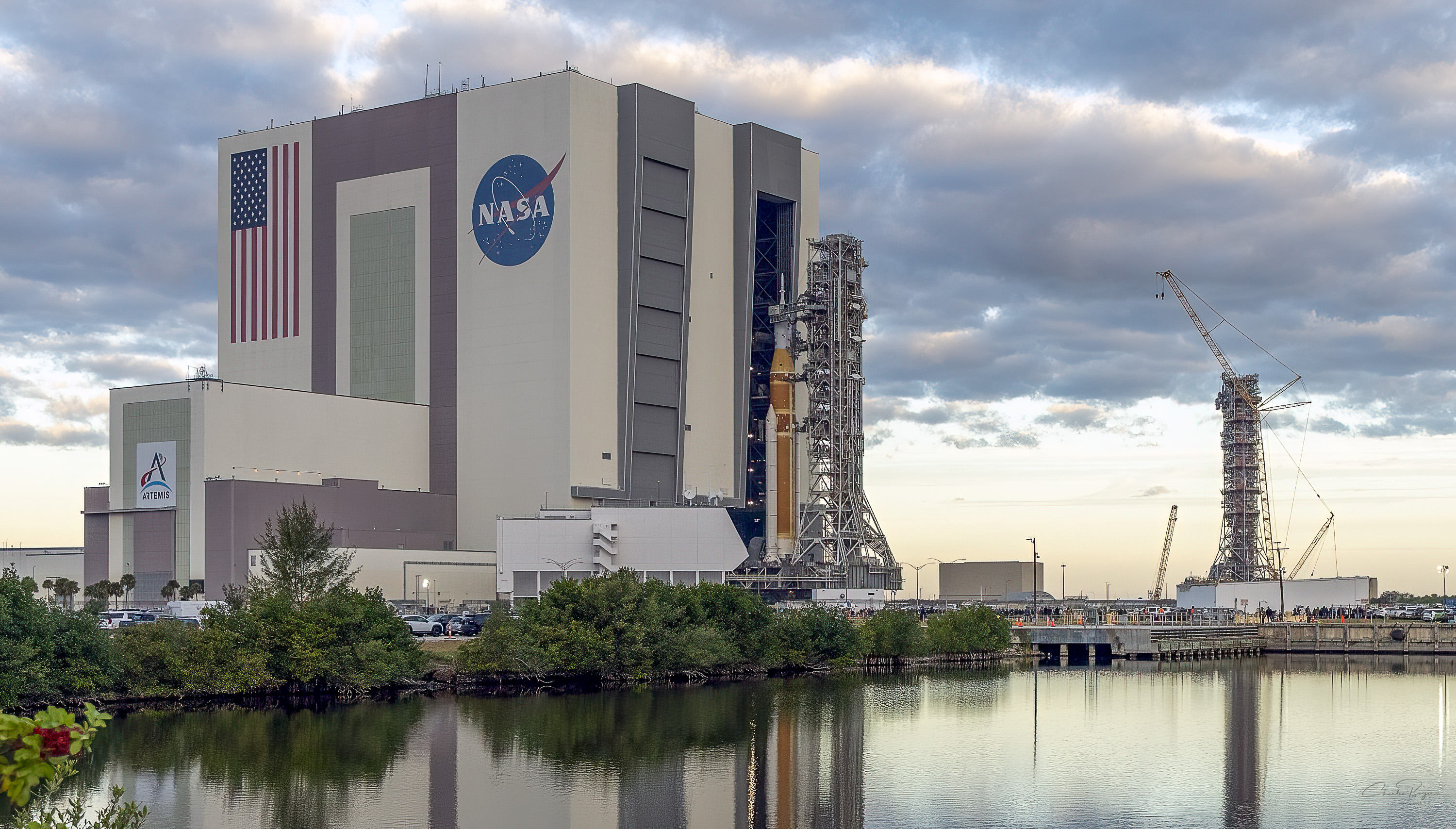 SLS Cleared To Fly, Artemis II Returning To Launch Pad Next Week