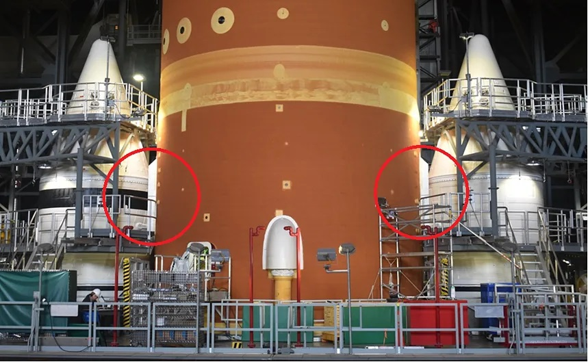 Boeing and NASA Add Strakes To SLS Core Stage