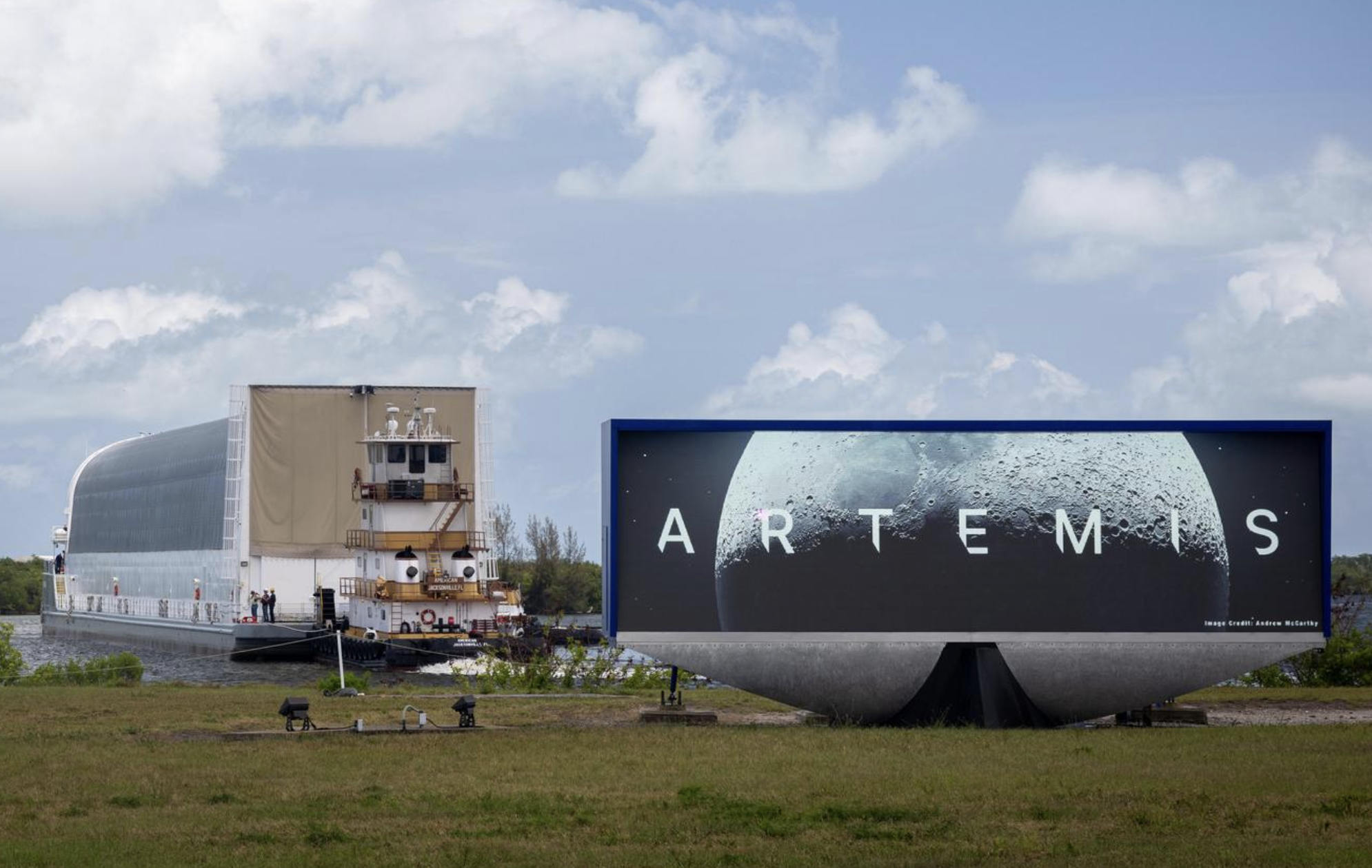 Artemis III Core Stage Arrives At Kennedy