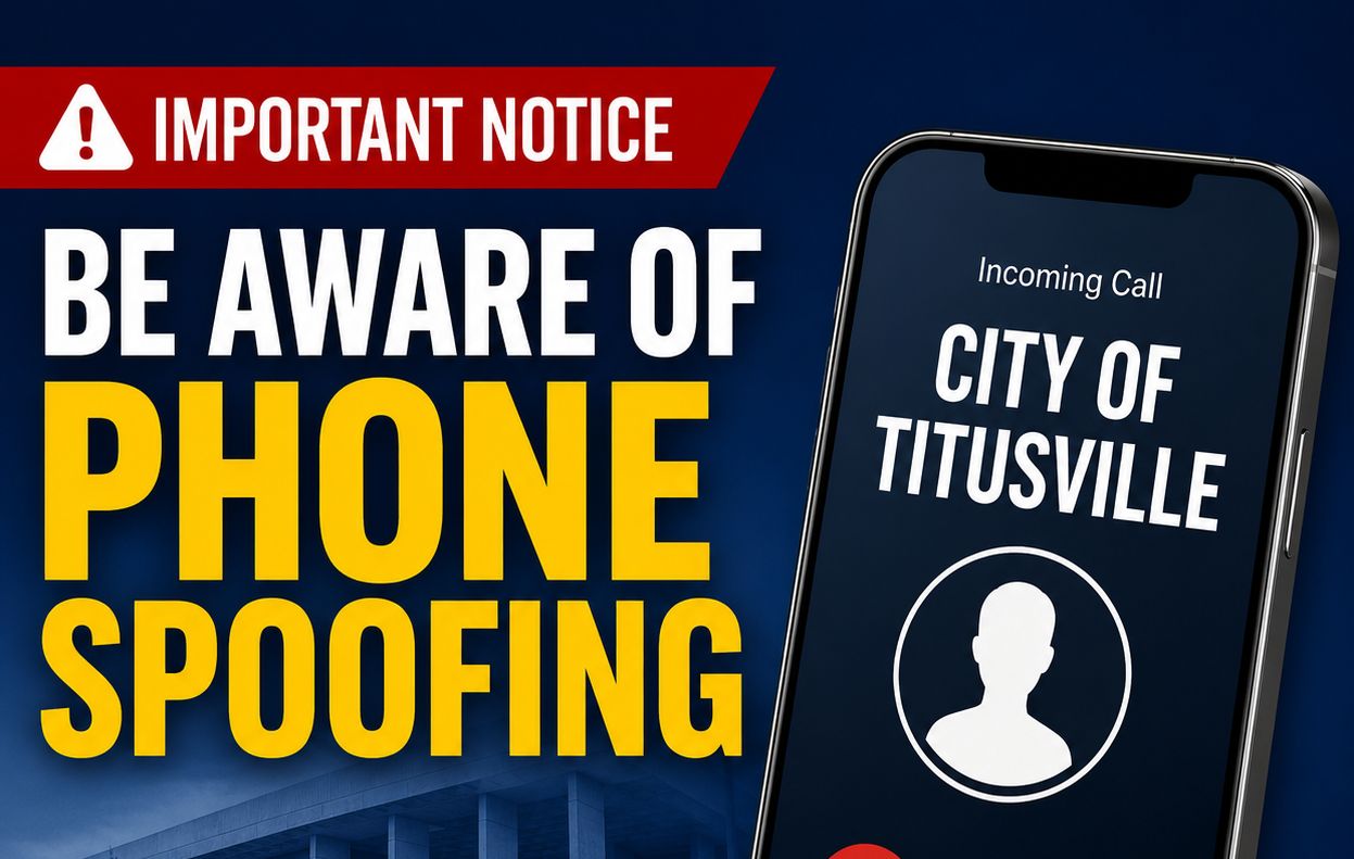 Titusville warns residents of caller ID spoofing scam targeting personal data
