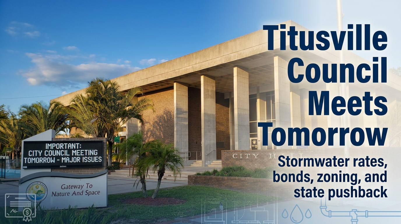 Doubling Stormwater Fees? City Council to Vote on Rates, 3.5M Sq-Ft Industrial Park Tomorrow