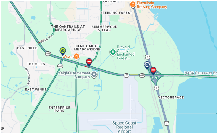 Aircraft Crash Closes Columbia Boulevard near TiCo; Power Outages Possible